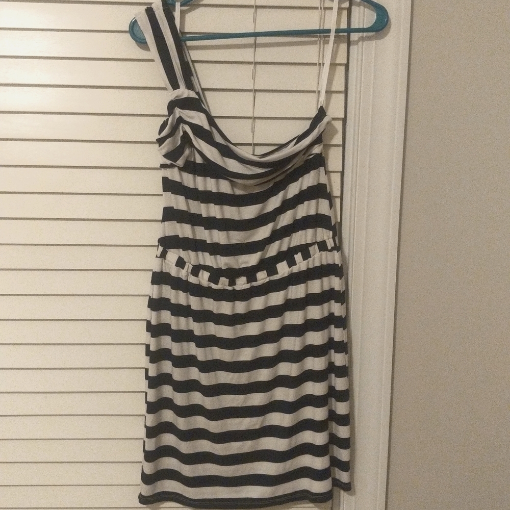One Shoulder Strap Tube Tank Top